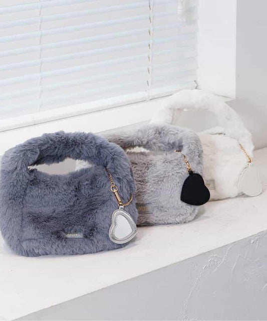 毛絨2WAY迷你托特包