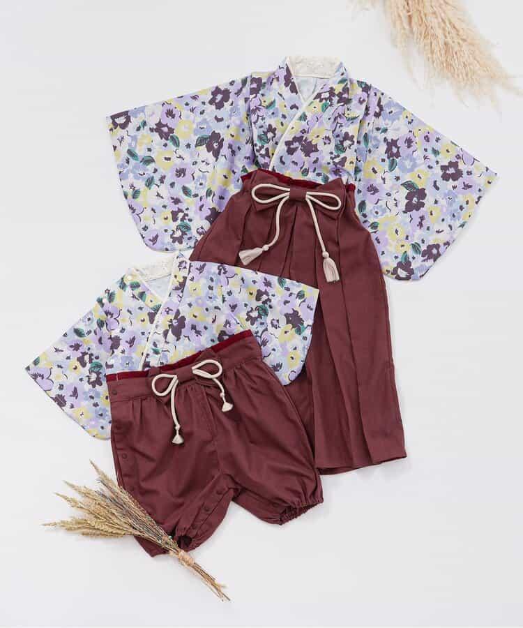 精緻打扮和服袴套裝