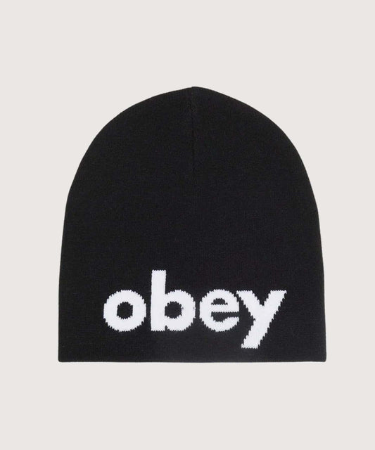 OBEY小寫字母針織帽