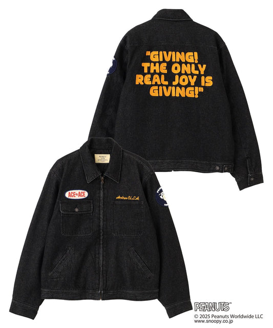 《AVIREX × 《PEANUTS》工裝夾克
