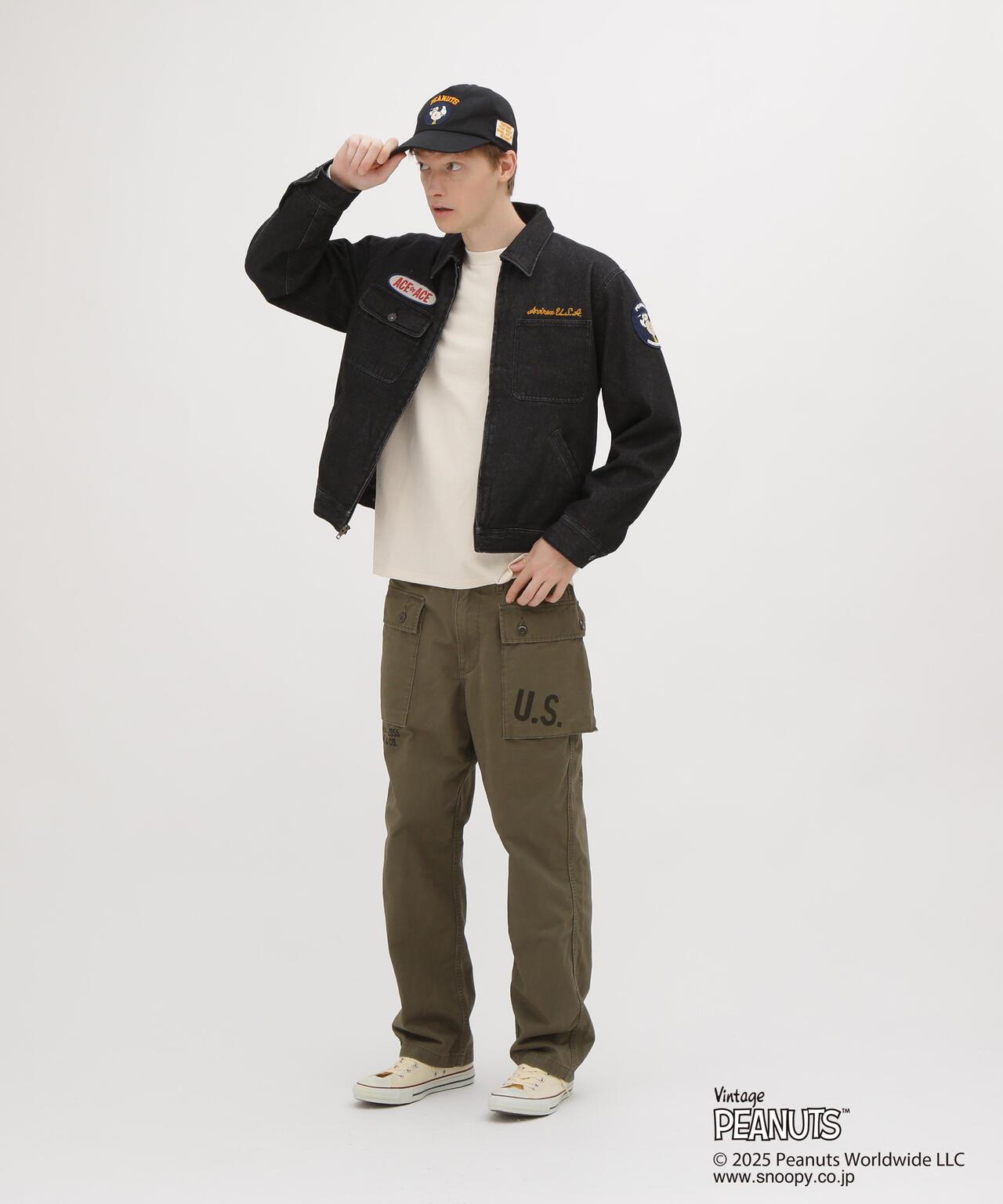 《AVIREX × 《PEANUTS》工裝夾克