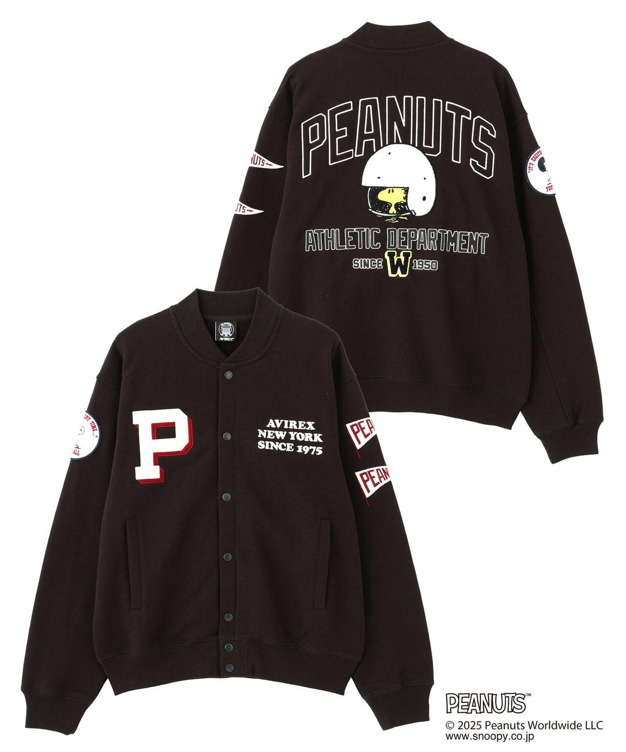 《AVIREX × 《PEANUTS》衛衣開衫