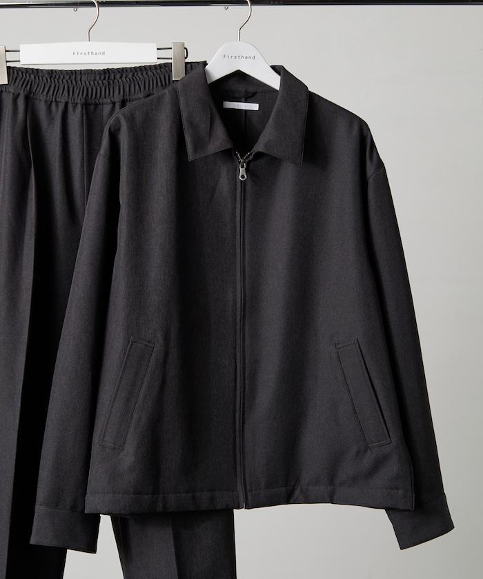 羊毛感套裝 / 寬鬆夾克 / 寬鬆休閒褲