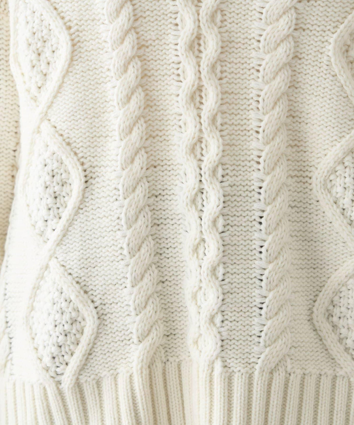 【willow】V領麻花針織衫