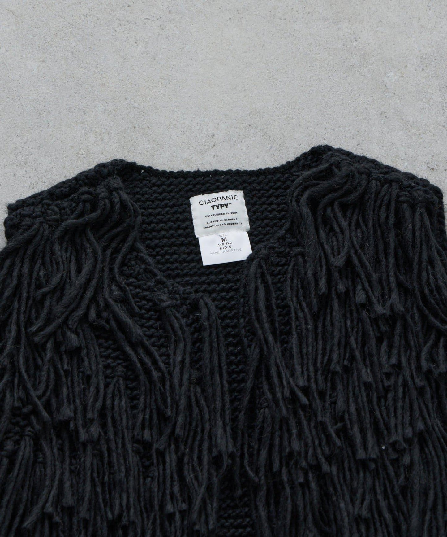 【KIDS】【有青少年尺碼】流蘇針織背心