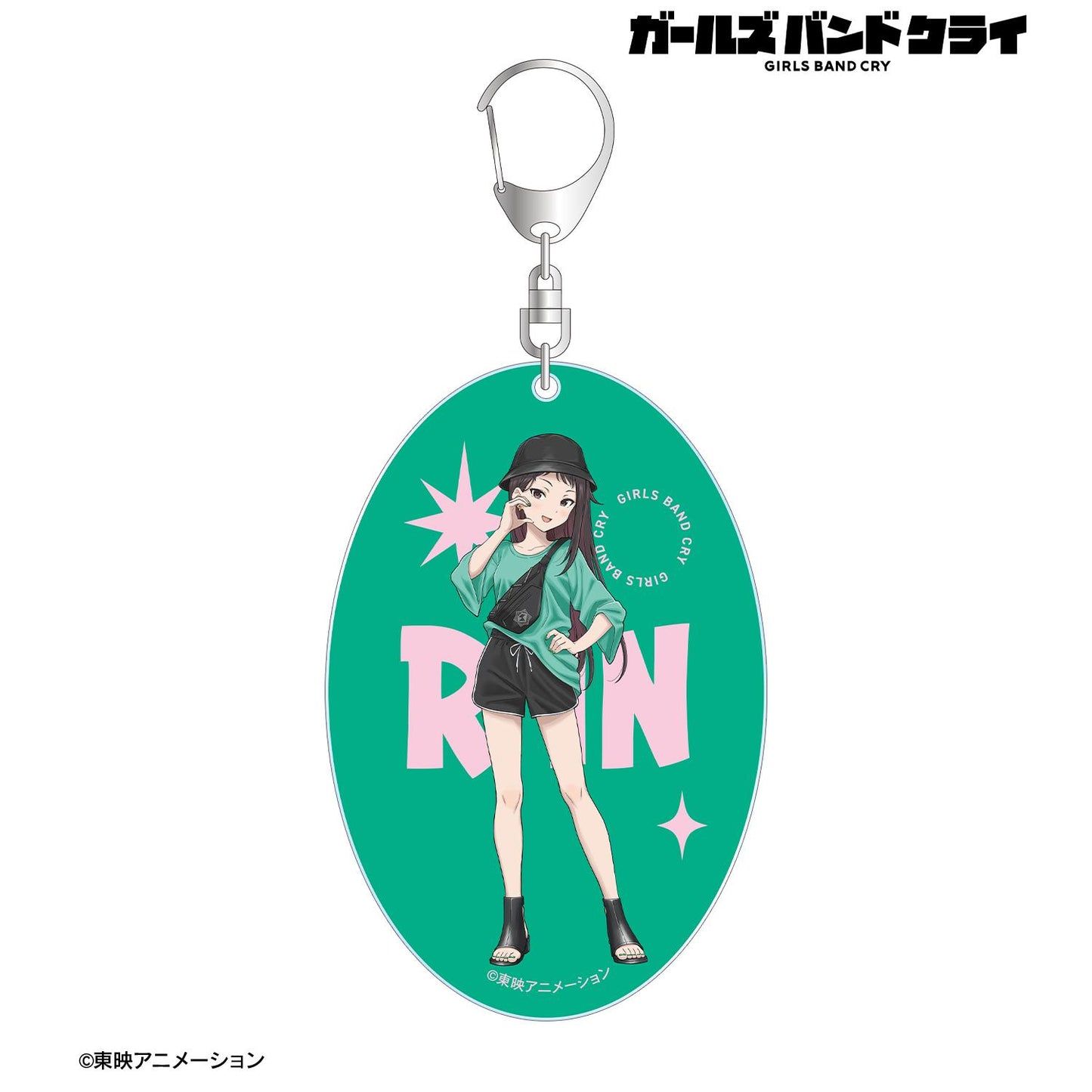 《哭泣少女樂隊》_新繪製 凜 便服ver. 大號亞克力鑰匙扣