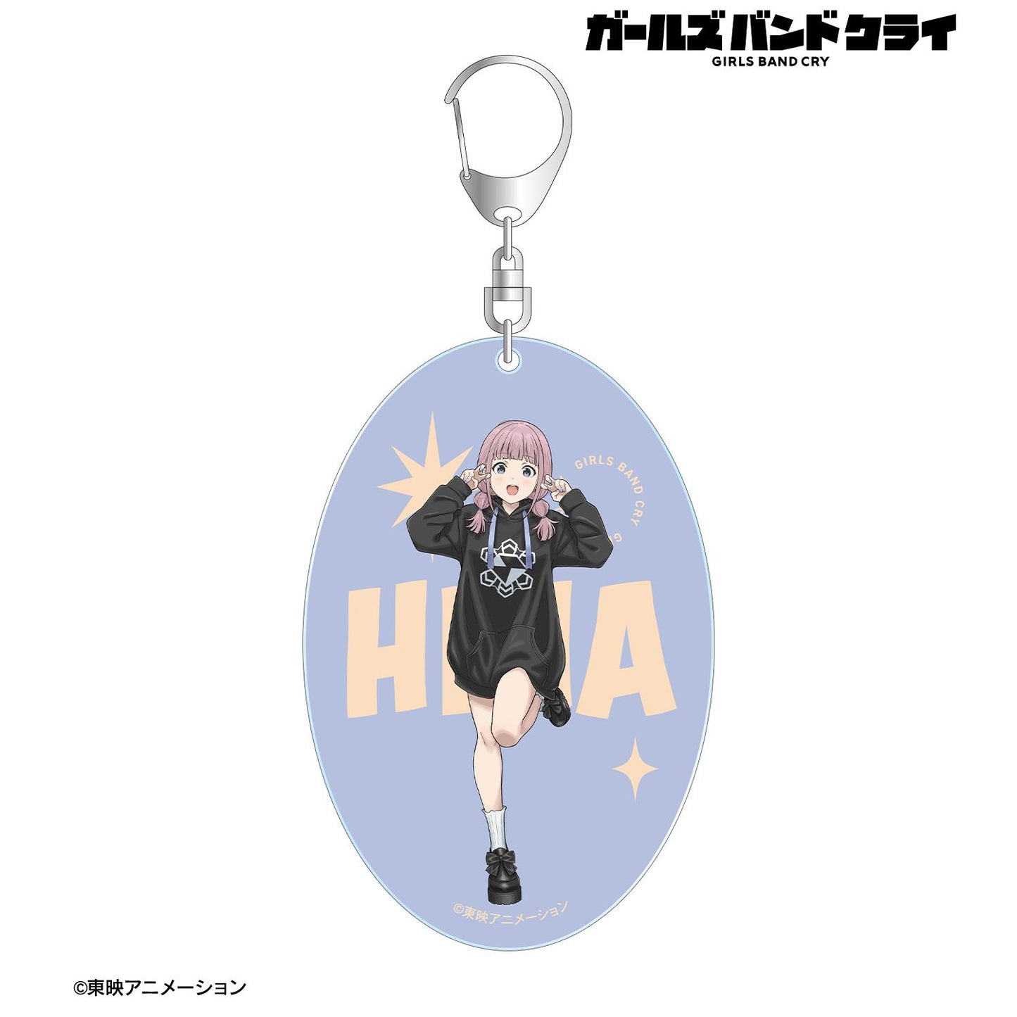 《哭泣少女樂隊》繪製款 日菜 便服ver. 大號亞克力鑰匙扣