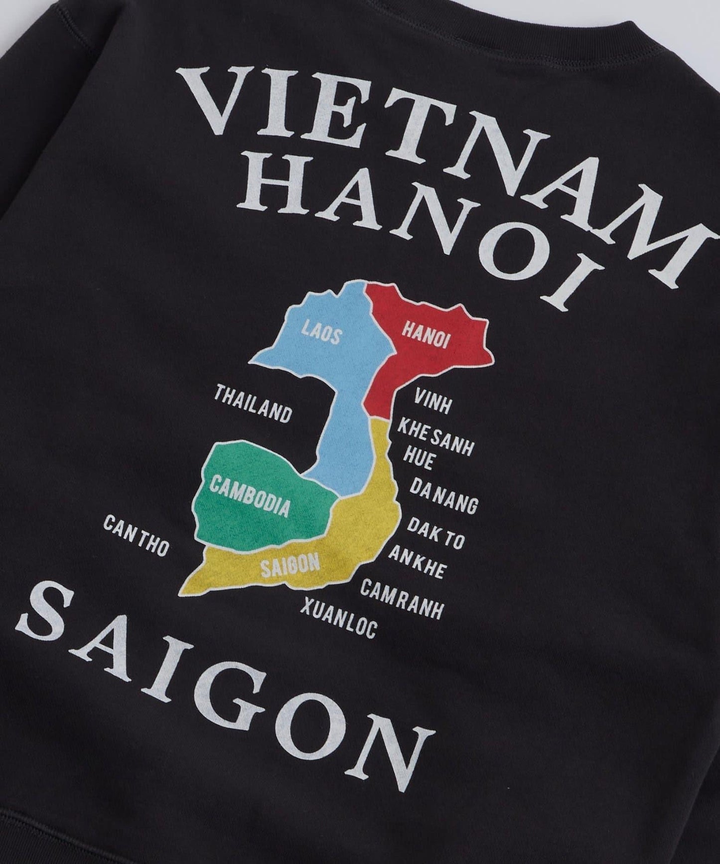 虎刺繡越南風格圖案衛衣