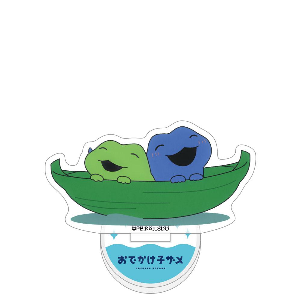 《小鯊魚去郊遊》迷你亞克力立牌(青蛙醬&蜥蜴醬)