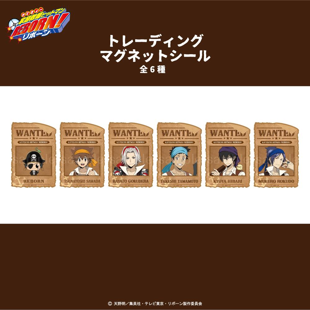 《家庭教師HITMAN REBORN!》 盒裝磁性貼紙 全套BOX(共6種)【BOX/6包入】