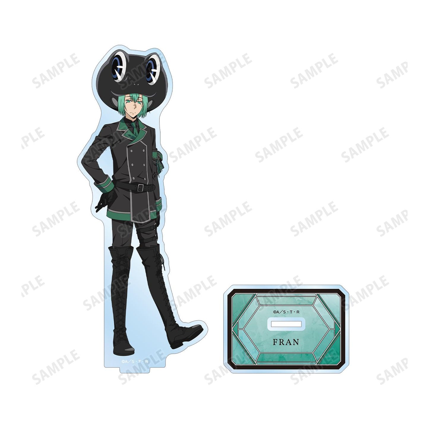《家庭教師HITMAN REBORN!》全新繪製 弗蘭 黑色軍裝ver. 大號亞克力立牌