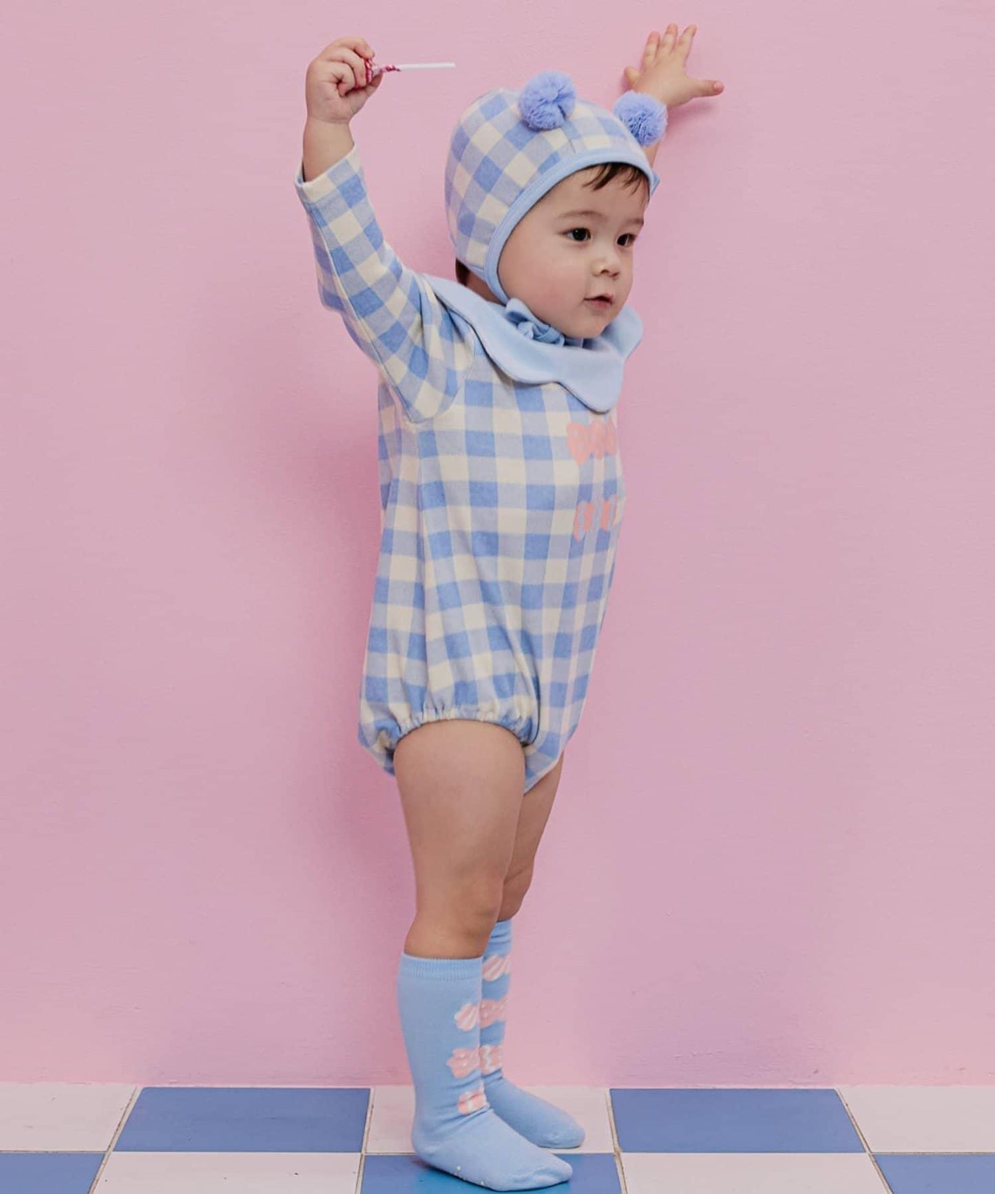 【LITTLE TINI リトルティニ】嬰兒襪2雙裝