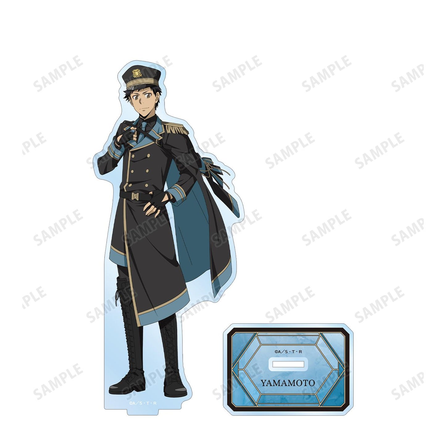 《家庭教師HITMAN REBORN!》 山本武 黑色軍裝ver. 大號亞克力立牌
