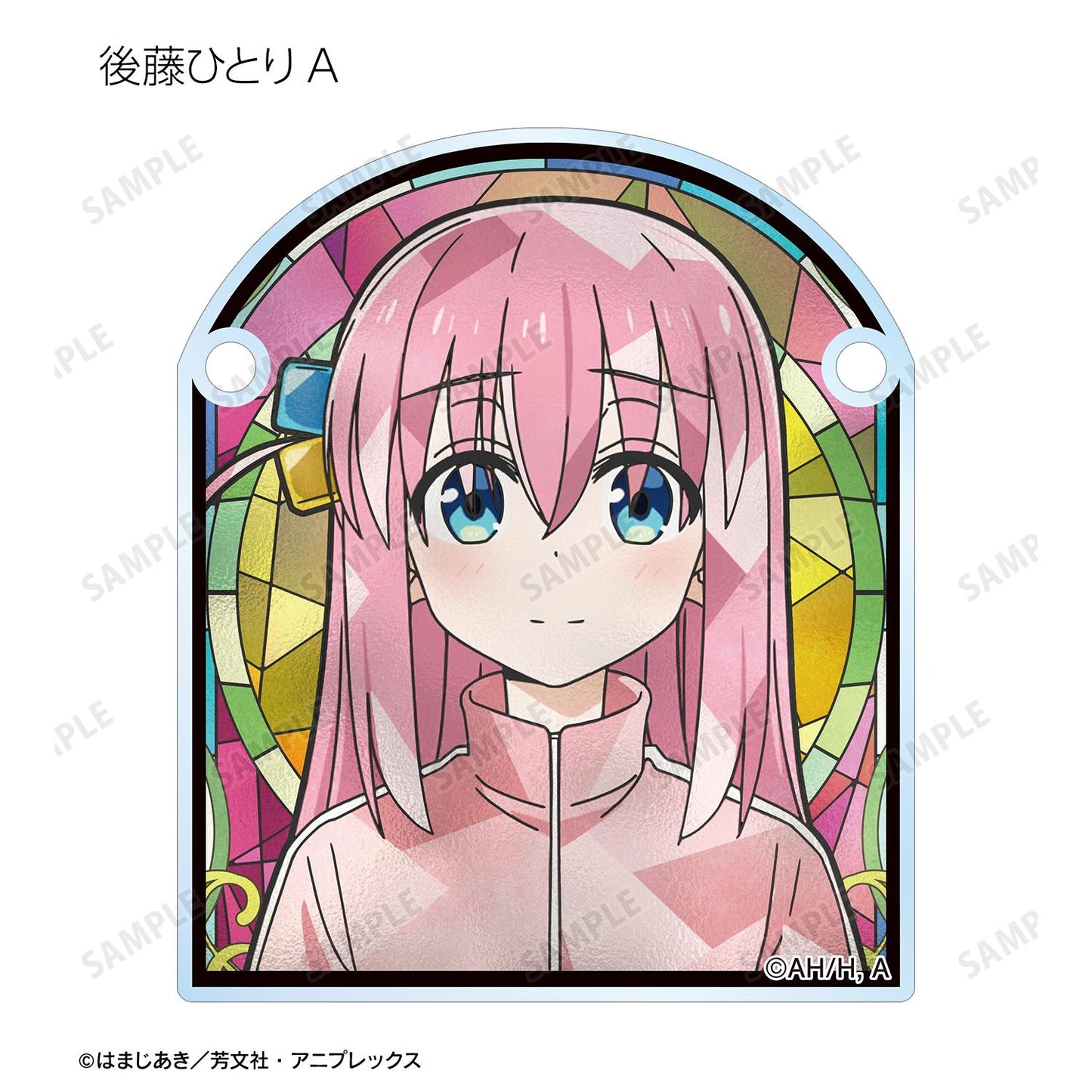 《孤獨搖滾!》 盲盒Aure Glass亞克力門牌風格掛件(單位/盒)【全套BOX/8包入】
