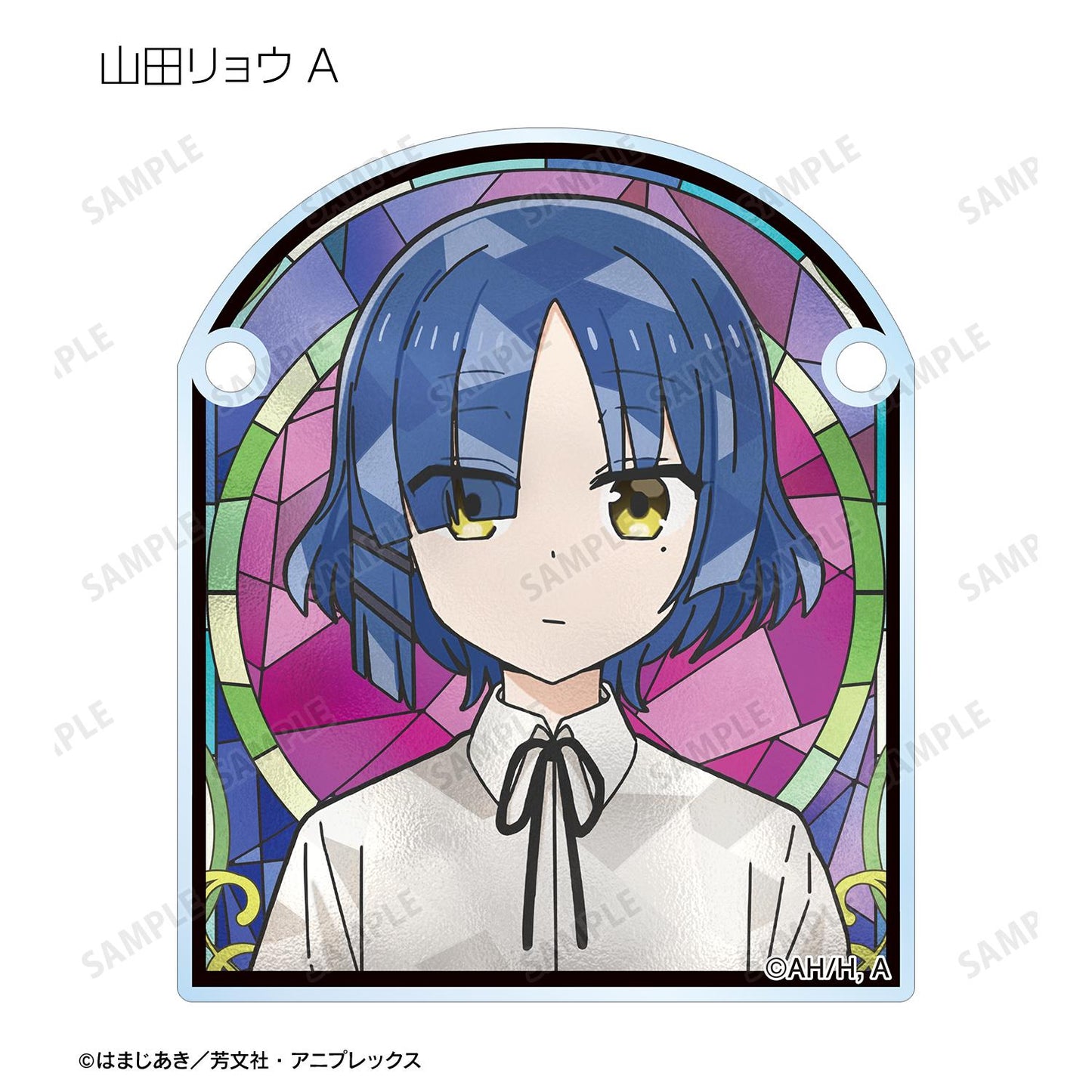 《孤獨搖滾!》 盲盒Aure Glass亞克力門牌風格掛件(單位/盒)【全套BOX/8包入】