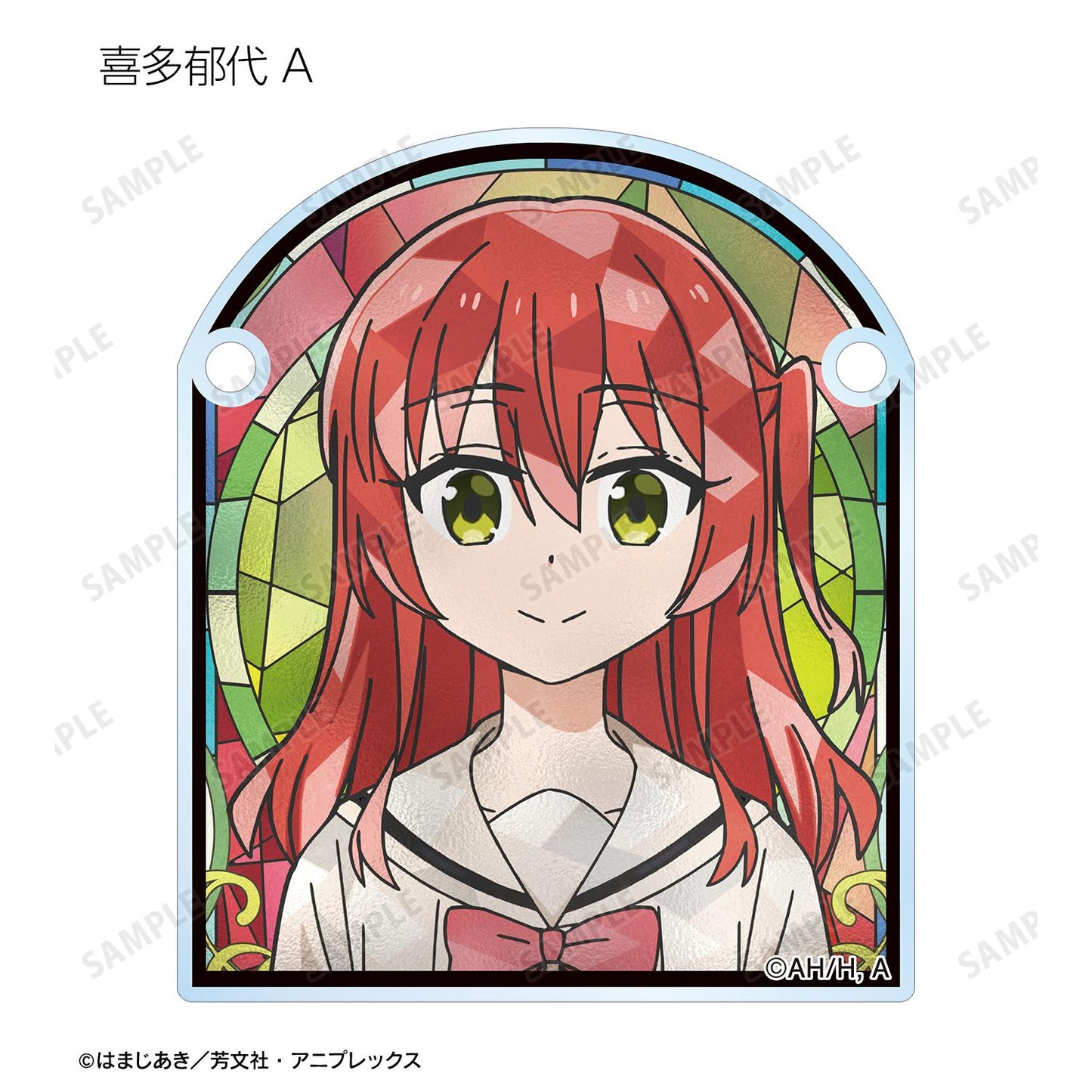 《孤獨搖滾!》 盲盒Aure Glass亞克力門牌風格掛件(單位/盒)【全套BOX/8包入】
