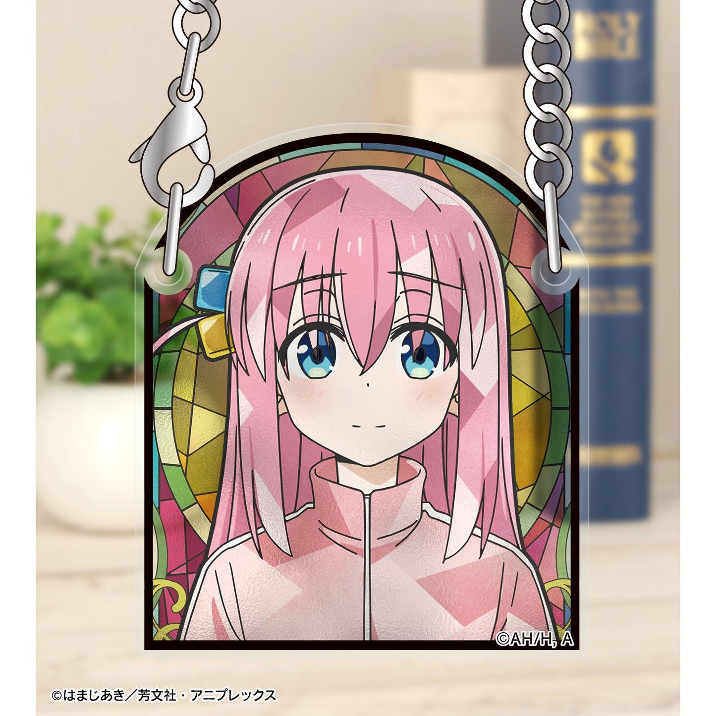 《孤獨搖滾!》 盲盒Aure Glass亞克力門牌風格掛件(單位/盒)【全套BOX/8包入】