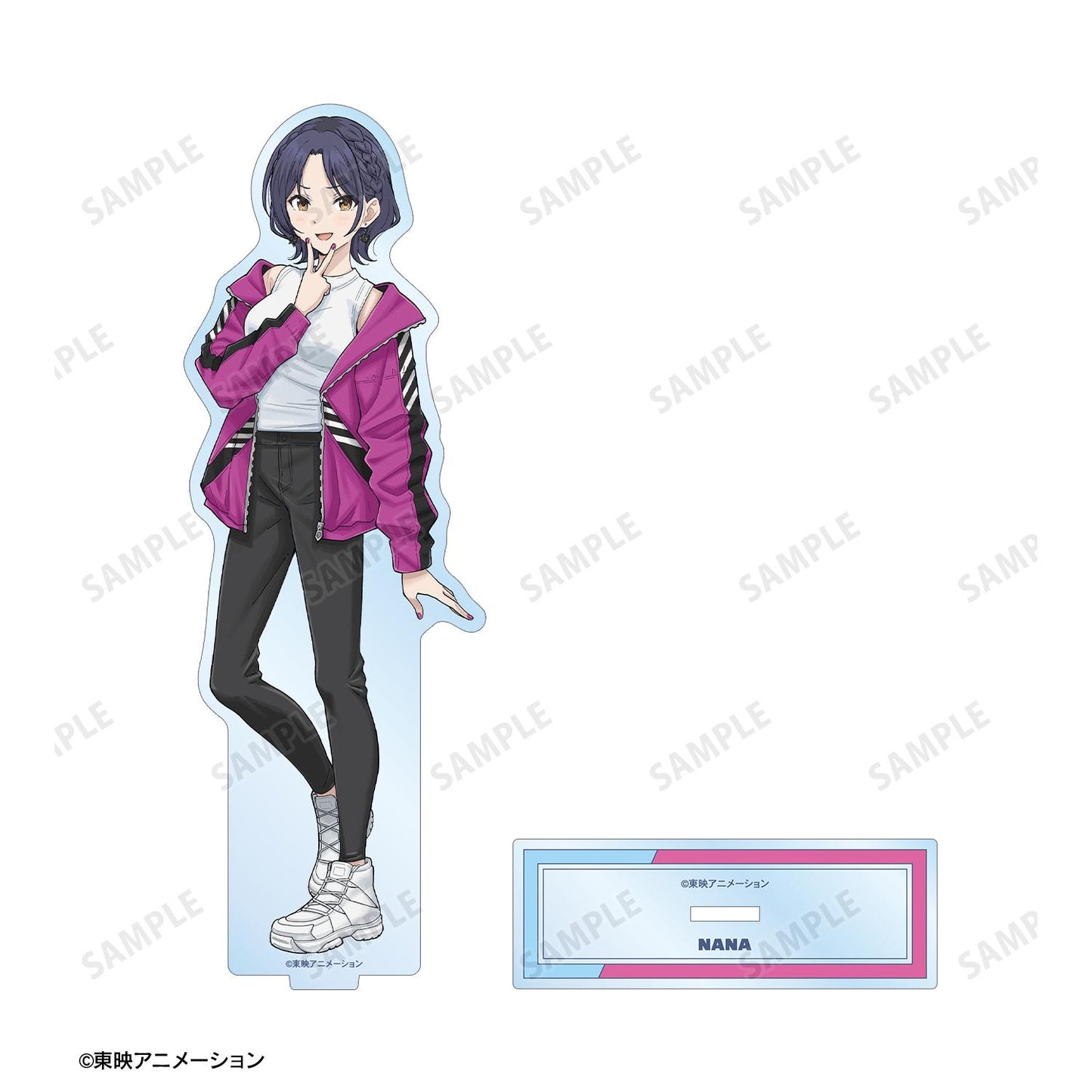 《哭泣少女樂隊》_新繪製 ナナ 便服ver. 大號亞克力立牌