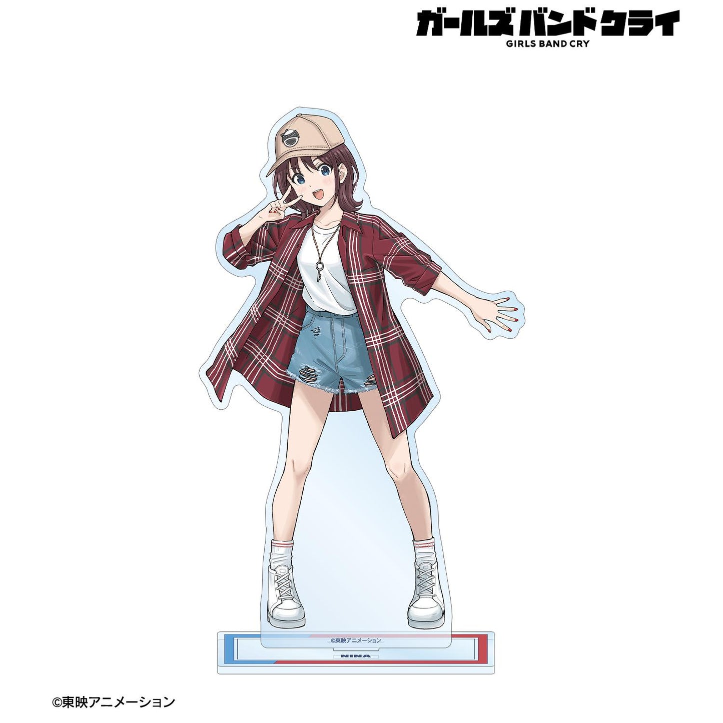《哭泣少女樂隊》繪製 井芹仁菜 便服ver. 大號亞克力立牌