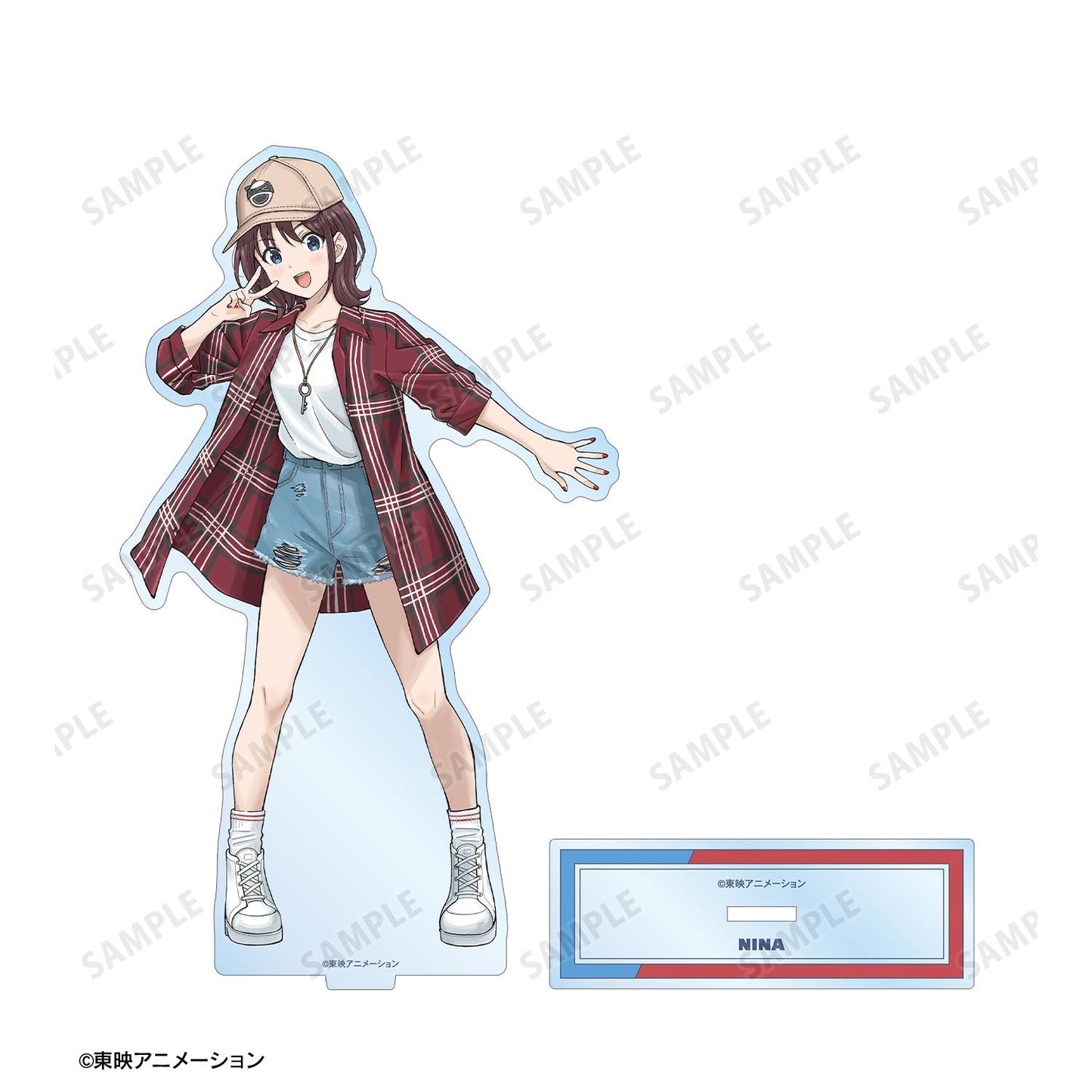 《哭泣少女樂隊》繪製 井芹仁菜 便服ver. 大號亞克力立牌