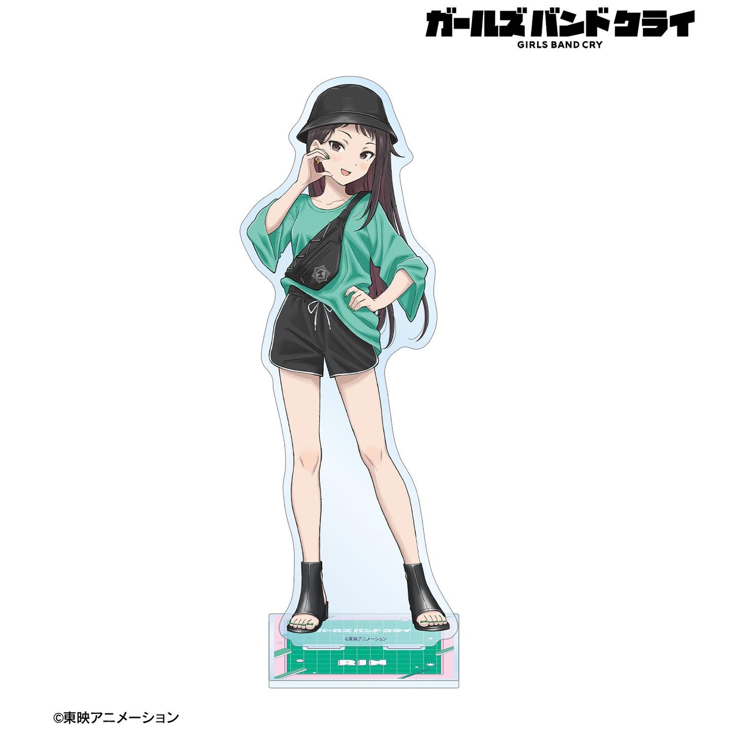 《哭泣少女樂隊》_新繪製 リン 便服ver. 超大號亞克力立牌