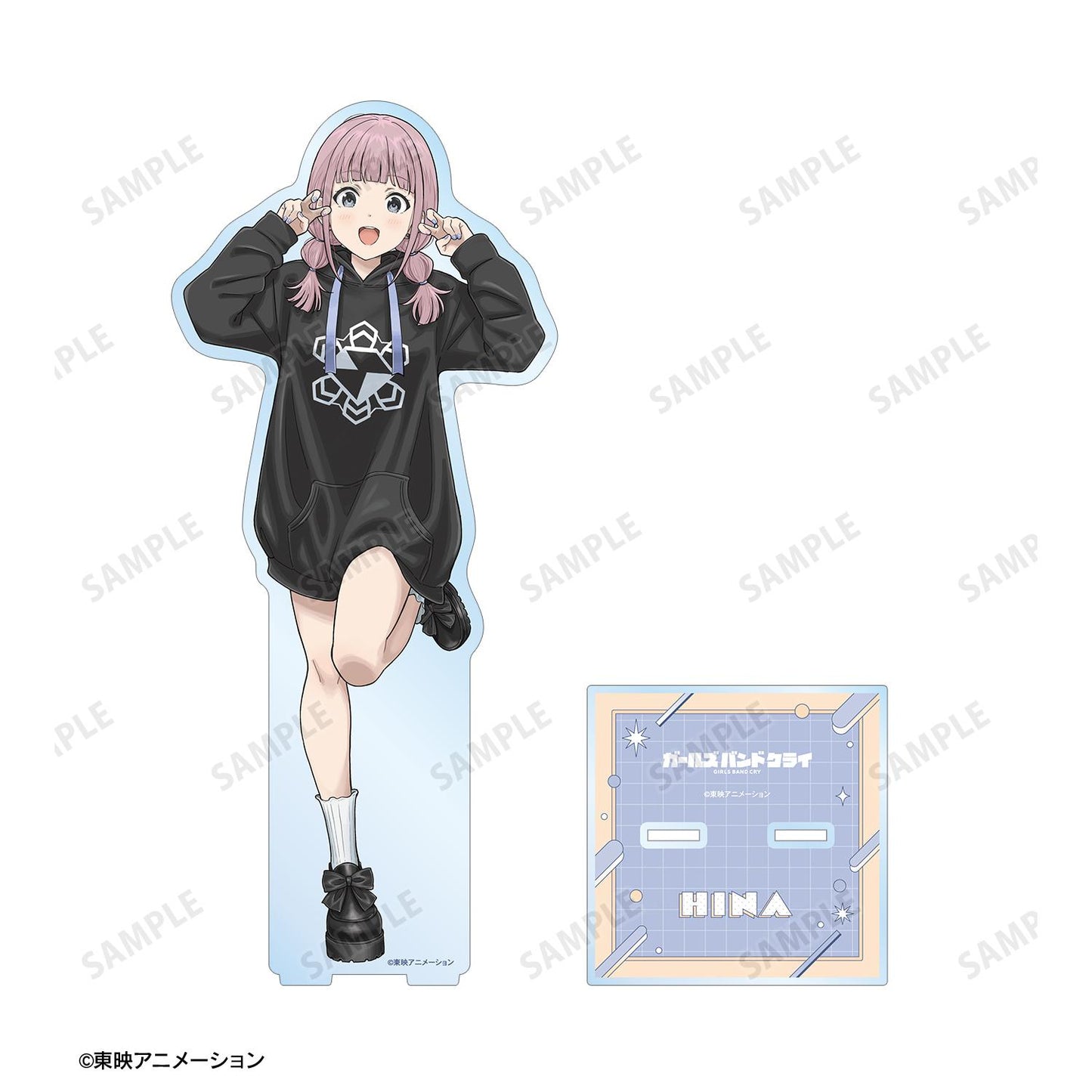《哭泣少女樂隊》_新繪 Hina 便服ver. 超大號亞克力立牌