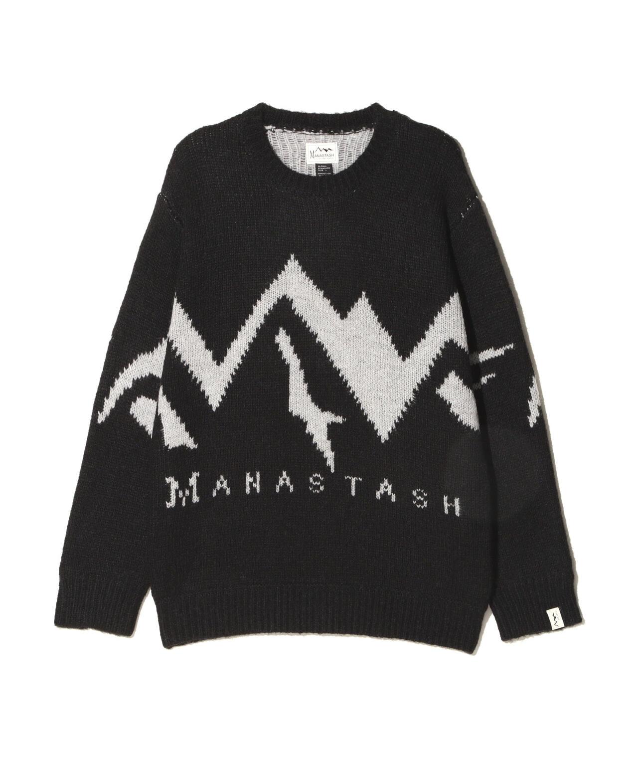 MANASTASH/LOGO針織衫