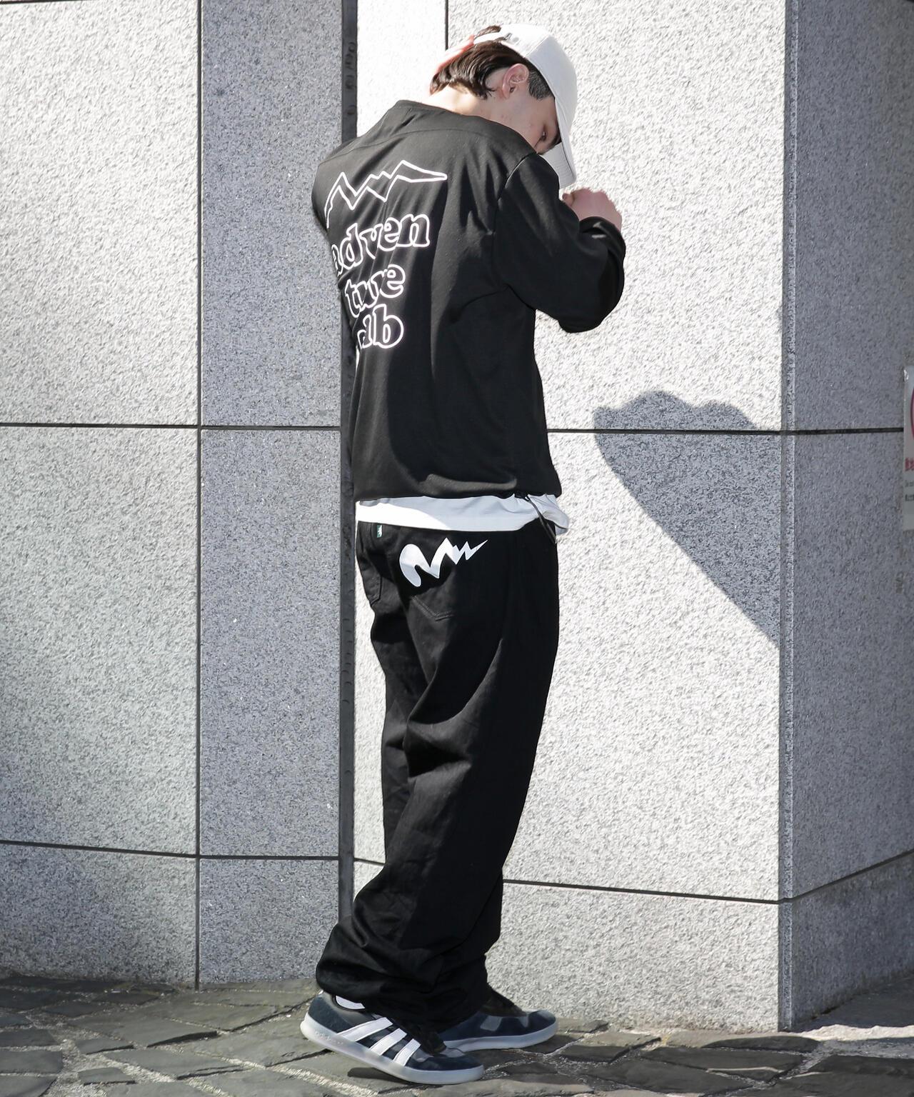 MANASTASH TECH LOGO 長袖T恤