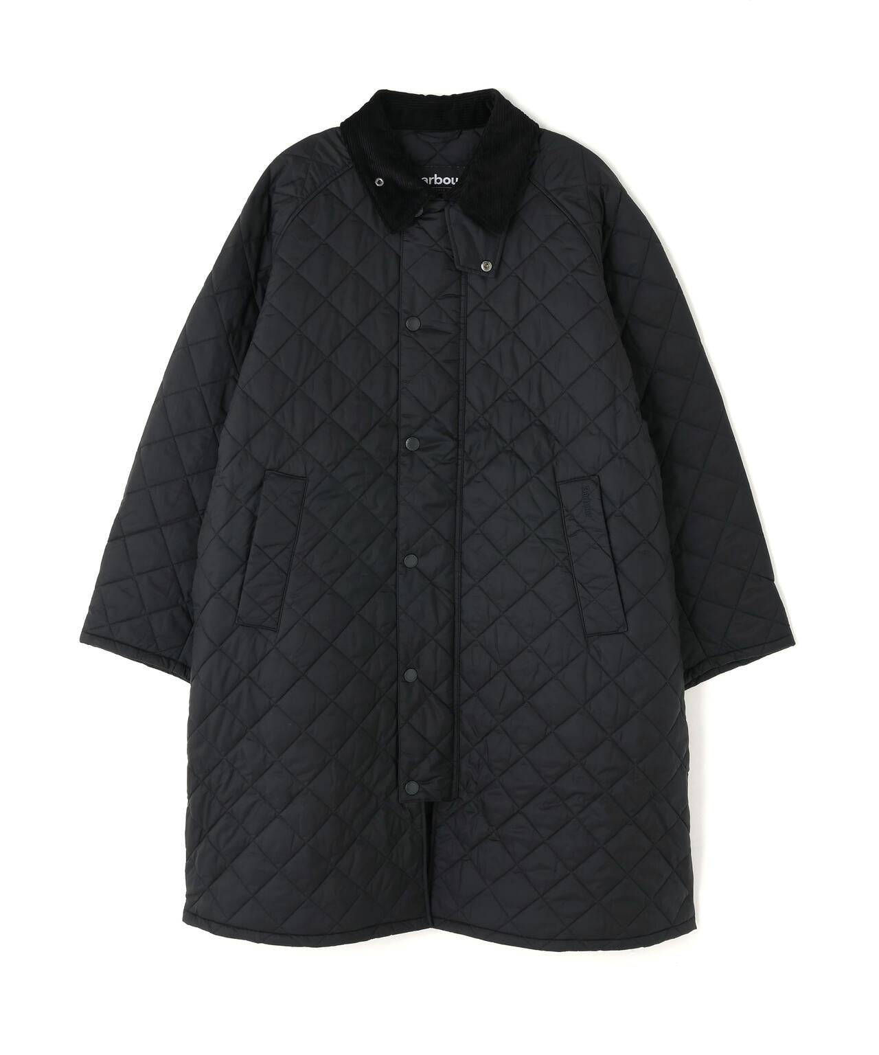 Barbour EXMOOR中長款絎縫大衣