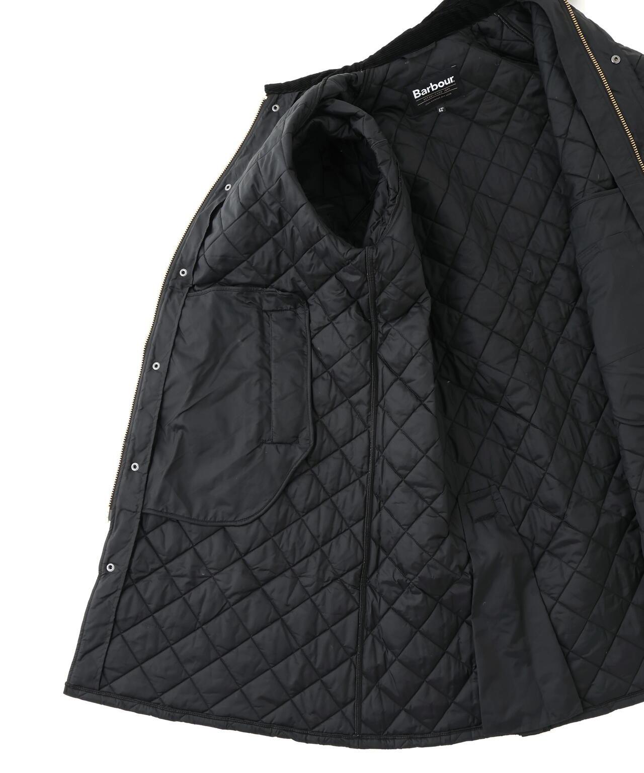Barbour EXMOOR中長款絎縫大衣