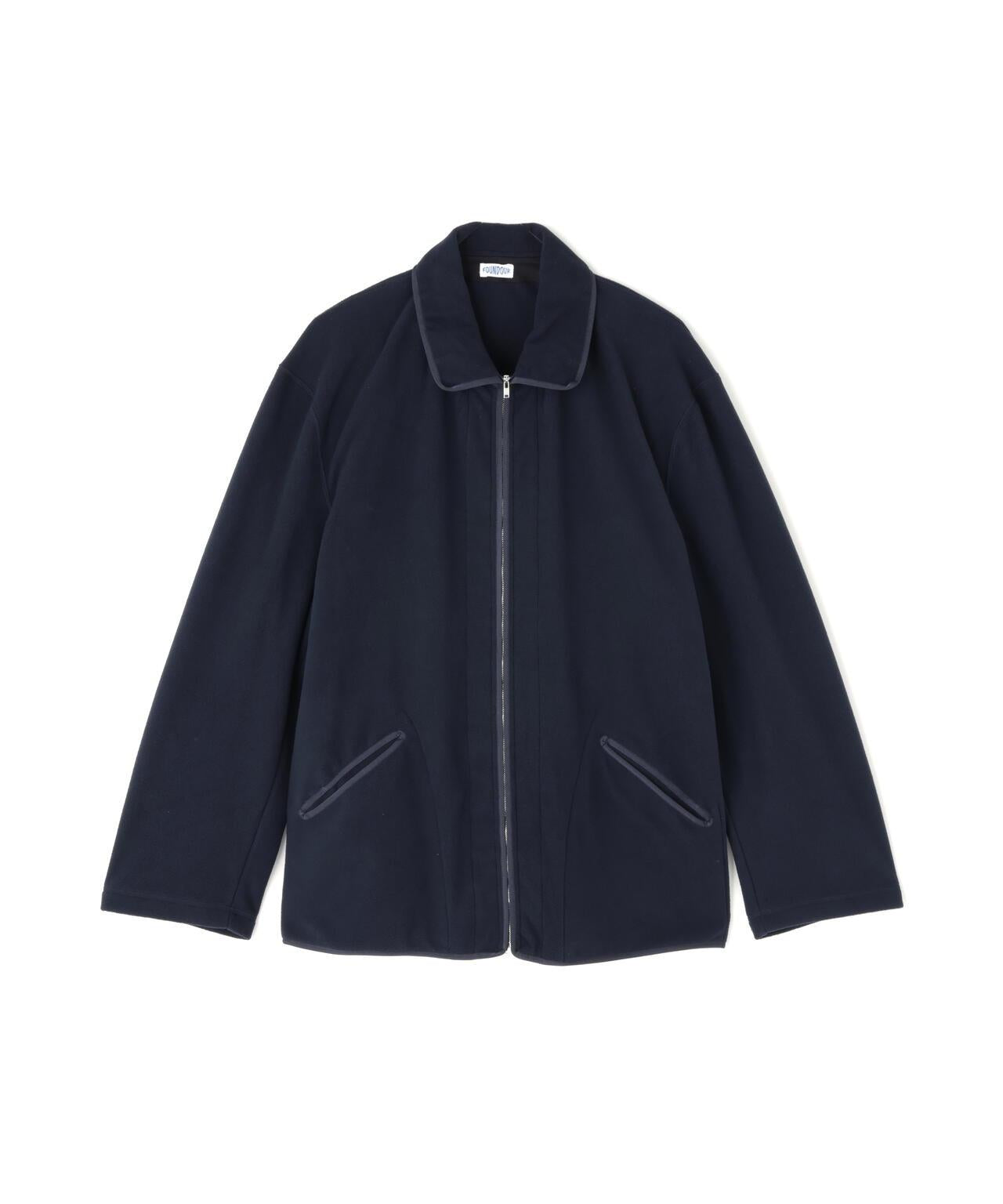 FOUNDOUR/ファウンダ/羊羔絨拉鍊外套