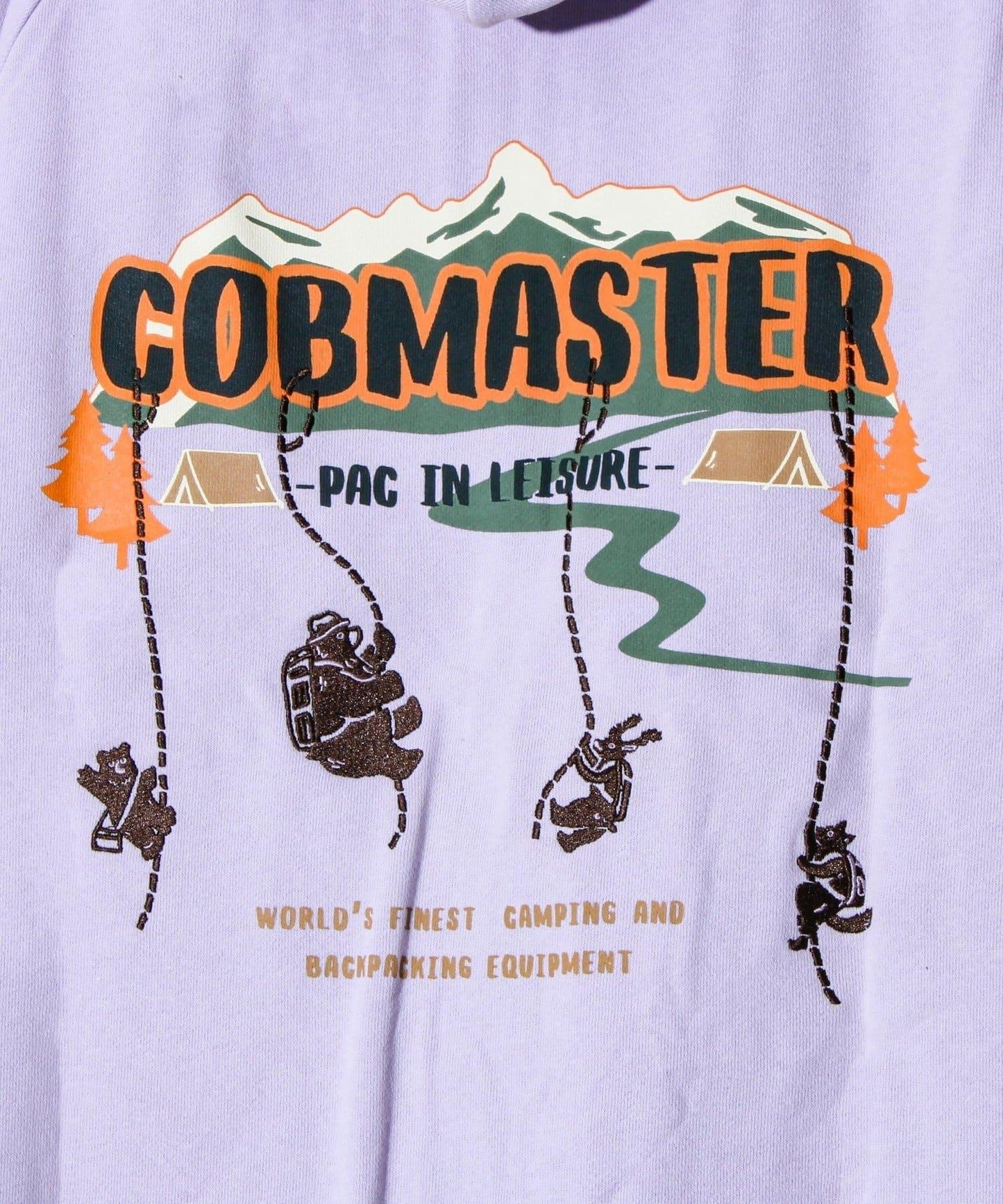【COBMASTER】登山家家族系列加絨半拉鍊套頭衛衣