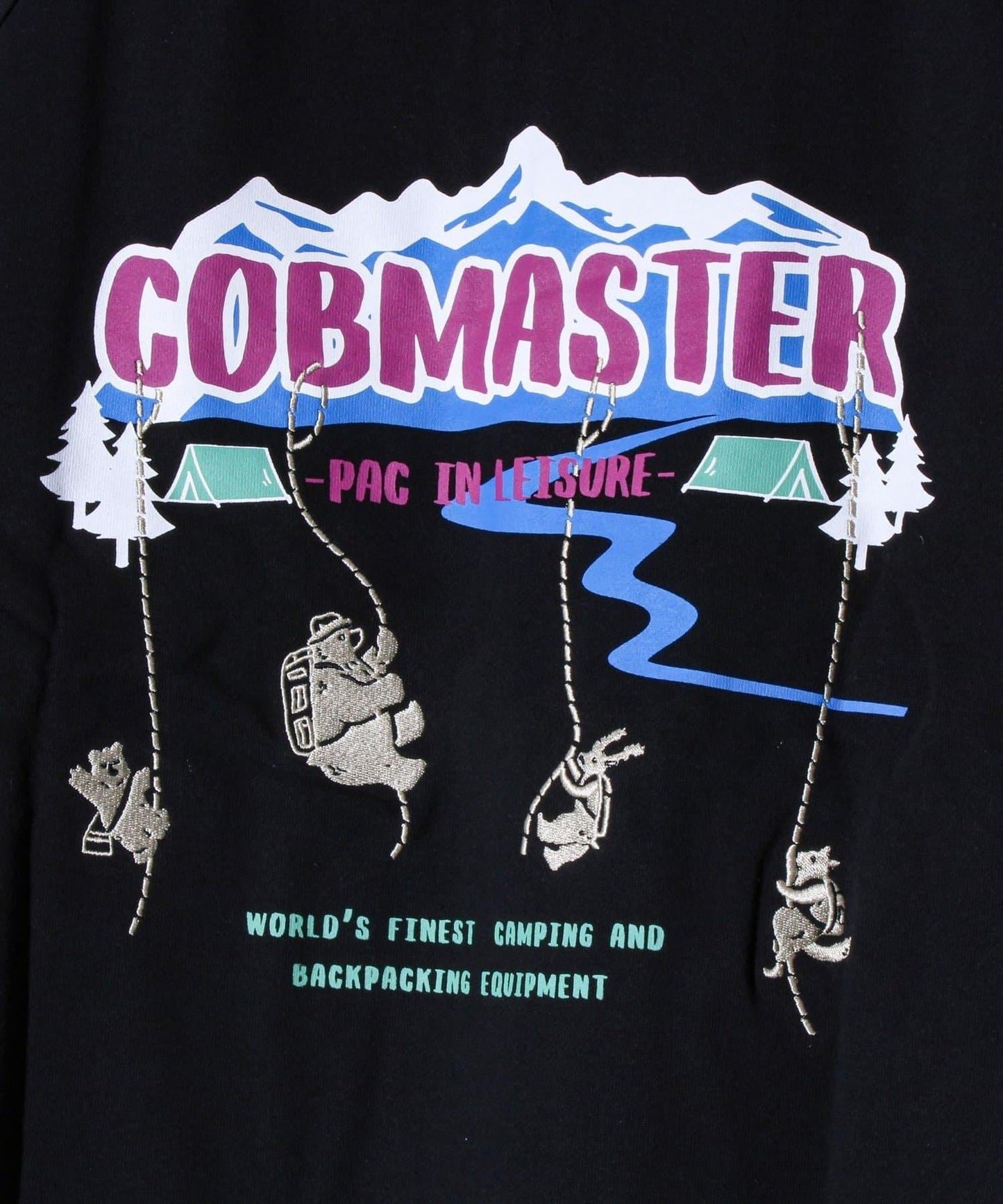 【COBMASTER】登山家家族系列加絨半拉鍊套頭衛衣