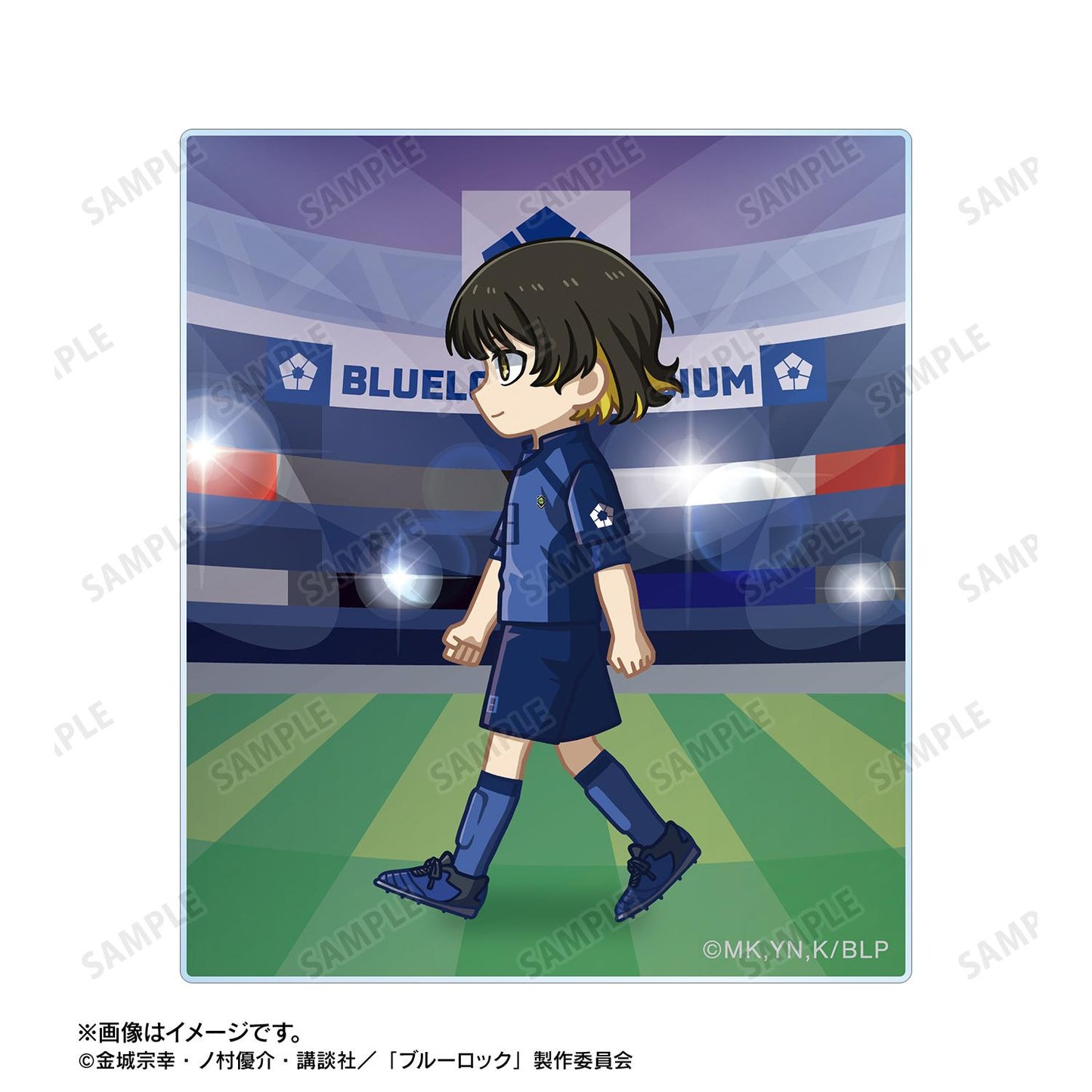 《藍色監獄》蜂樂回 迷你角色 亞克力卡片2枚套裝