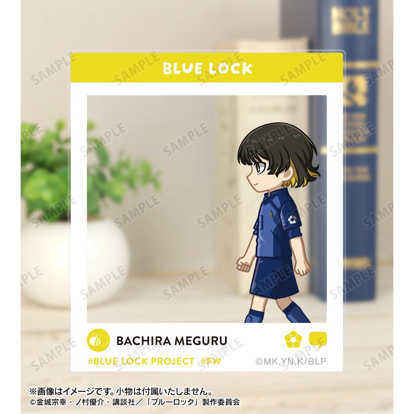 《藍色監獄》蜂樂回 迷你角色 亞克力卡片2枚套裝