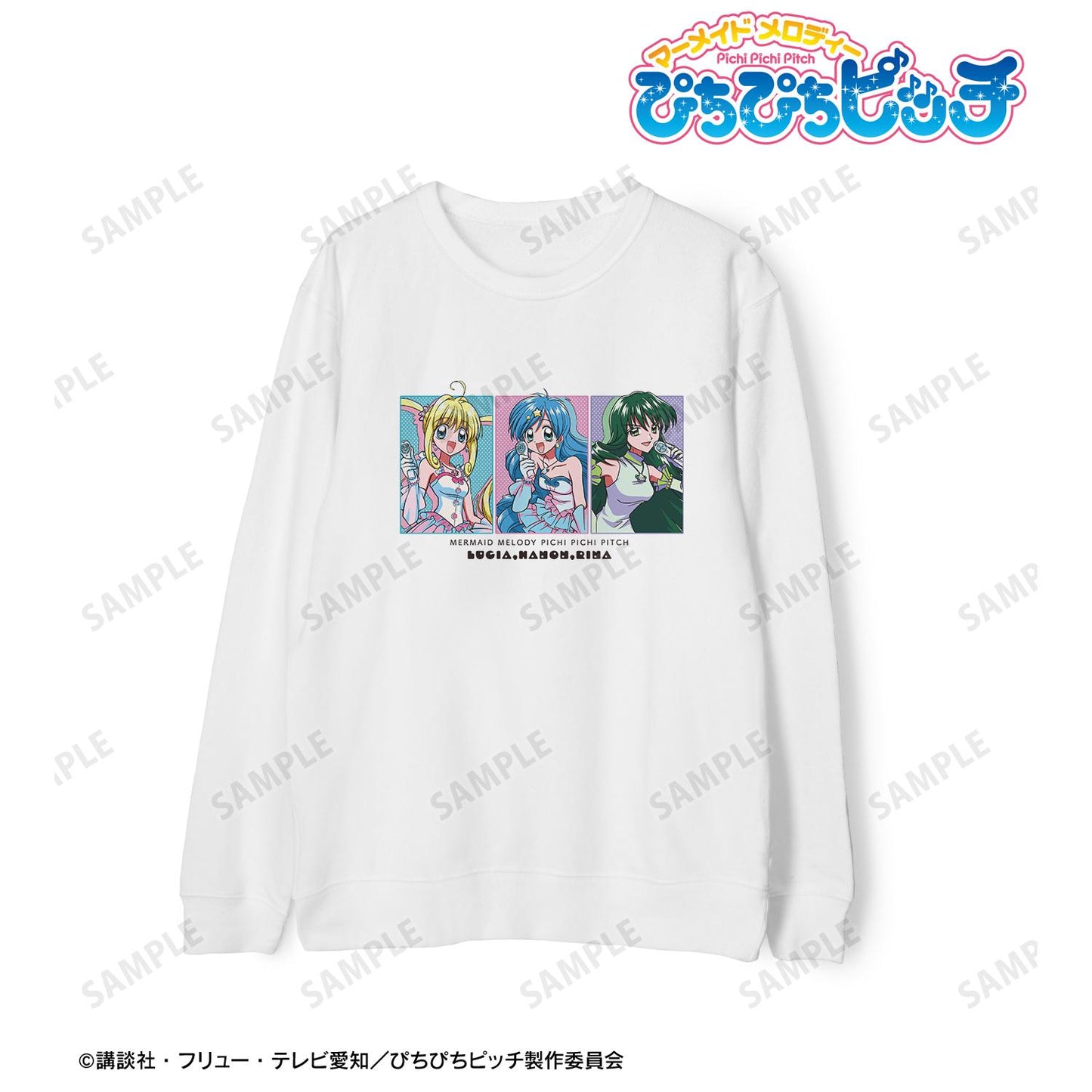 《人魚的旋律》_(尺寸/XXXL)_露琪亞&波音&莉娜 衛衣 vol.2 ver.B女款