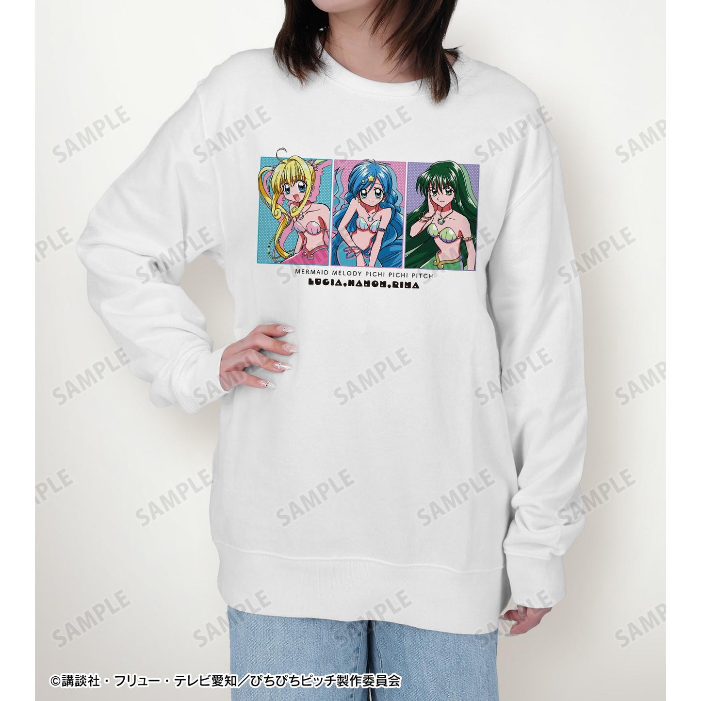 《人魚的旋律》_(尺寸/XXXL)_露琪亞&波音&莉娜 衛衣 vol.2 ver.A女款
