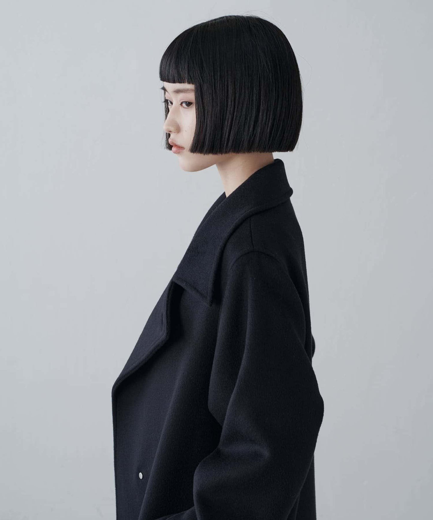 海狸絨大衣