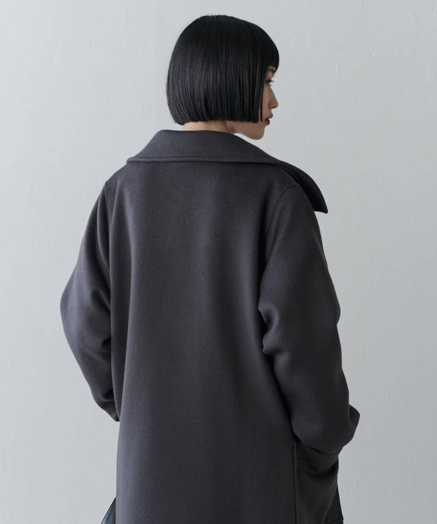 海狸絨大衣