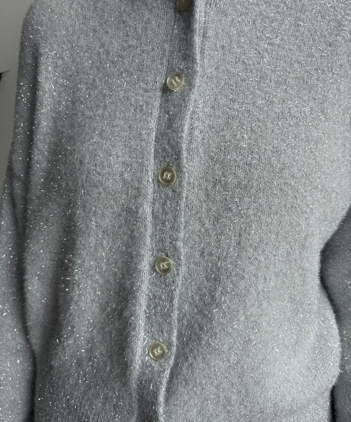 亮片前後兩穿開衫