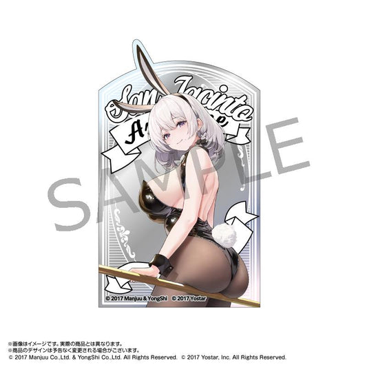 《碧藍航線》×パセラ_仿酒吧鏡風格貼紙 聖哈辛托(兔女郎)
