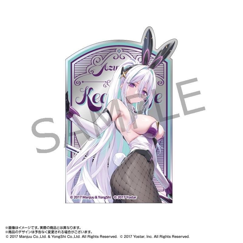 《碧藍航線》×パセラ_仿酒吧鏡風格貼紙 基爾薩奇(兔女郎)