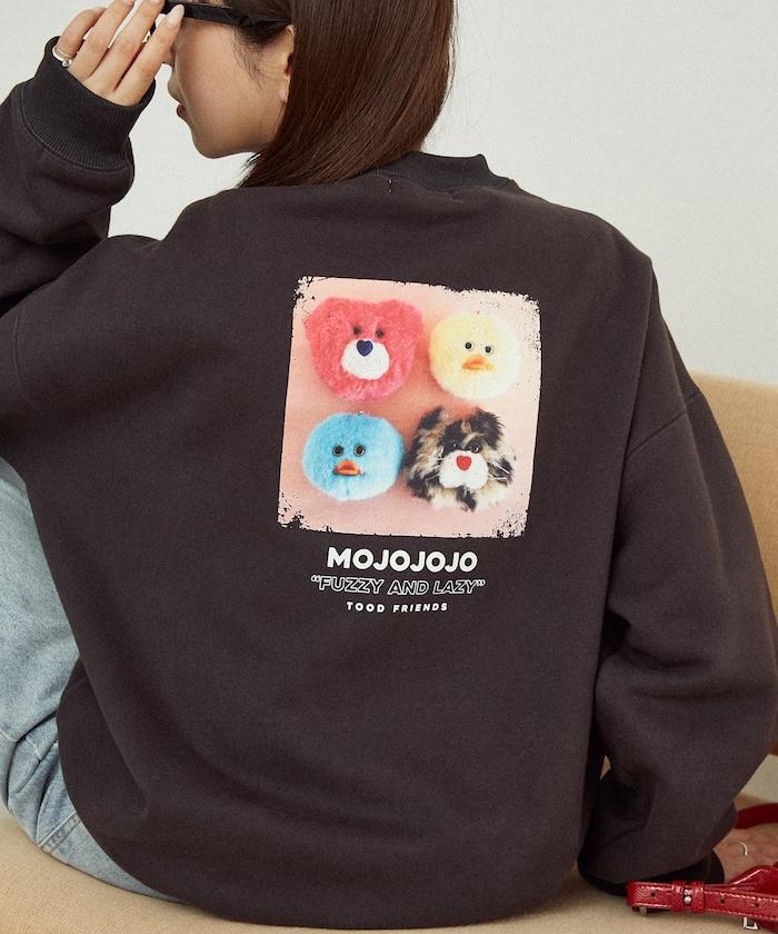 mojojojo 背部印花藝術衛衣