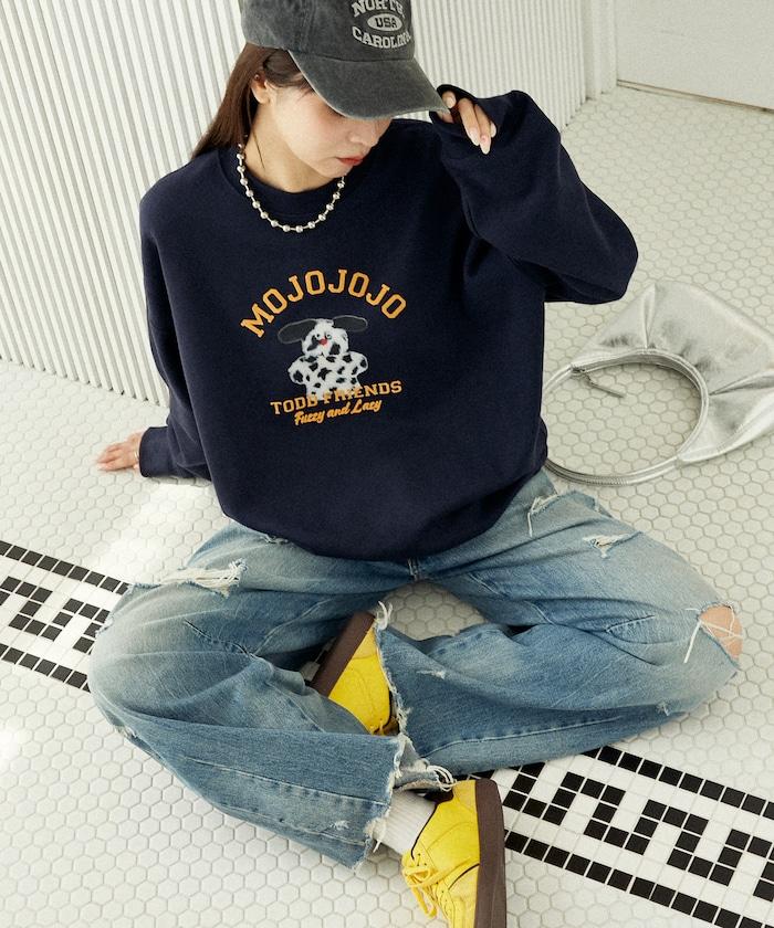 mojojojo 學院風植絨衛衣