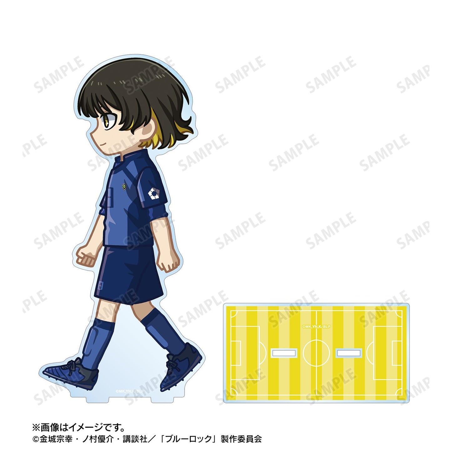 《藍色監獄》 蜂樂回 迷你Q版 大號亞克力立牌
