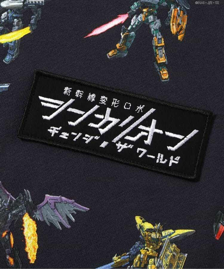 【新幹線變形機器人】三色三款衛衣
