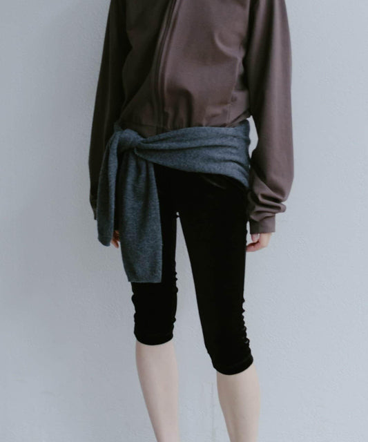 醋酸三酯天鵝絨騎行短褲