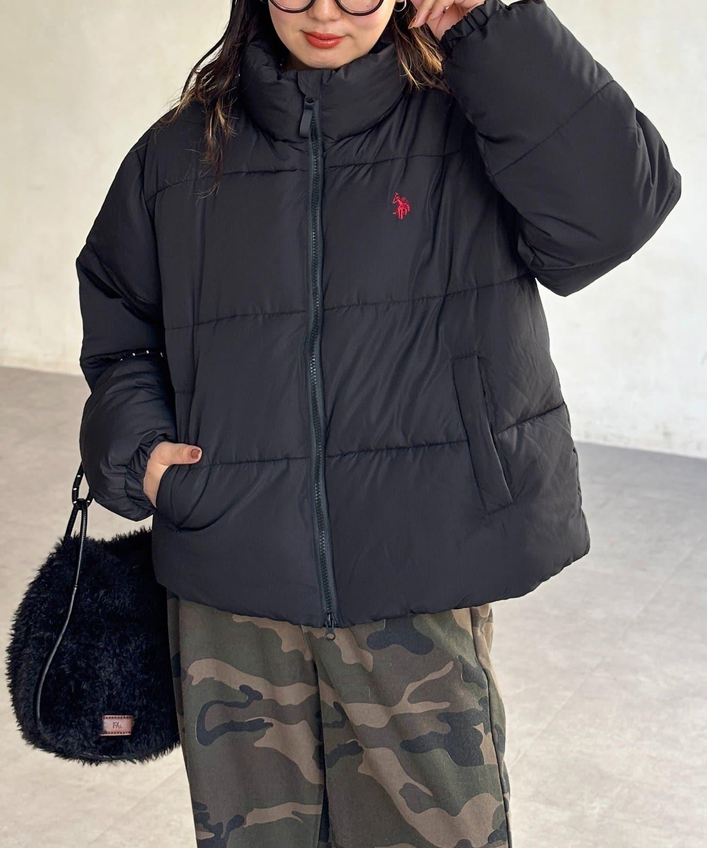 【U.S. POLO ASSN.】防潑水中棉夾克