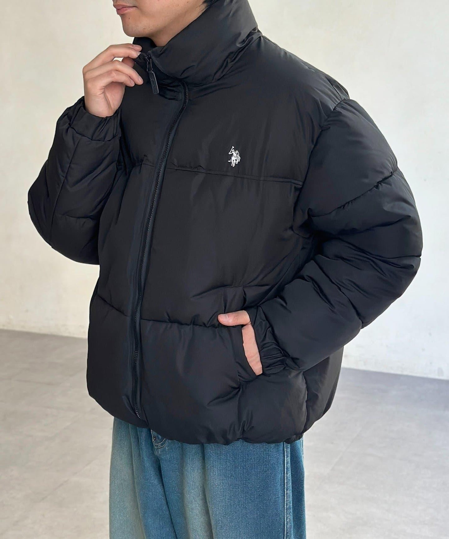 【U.S. POLO ASSN.】中棉立領夾克