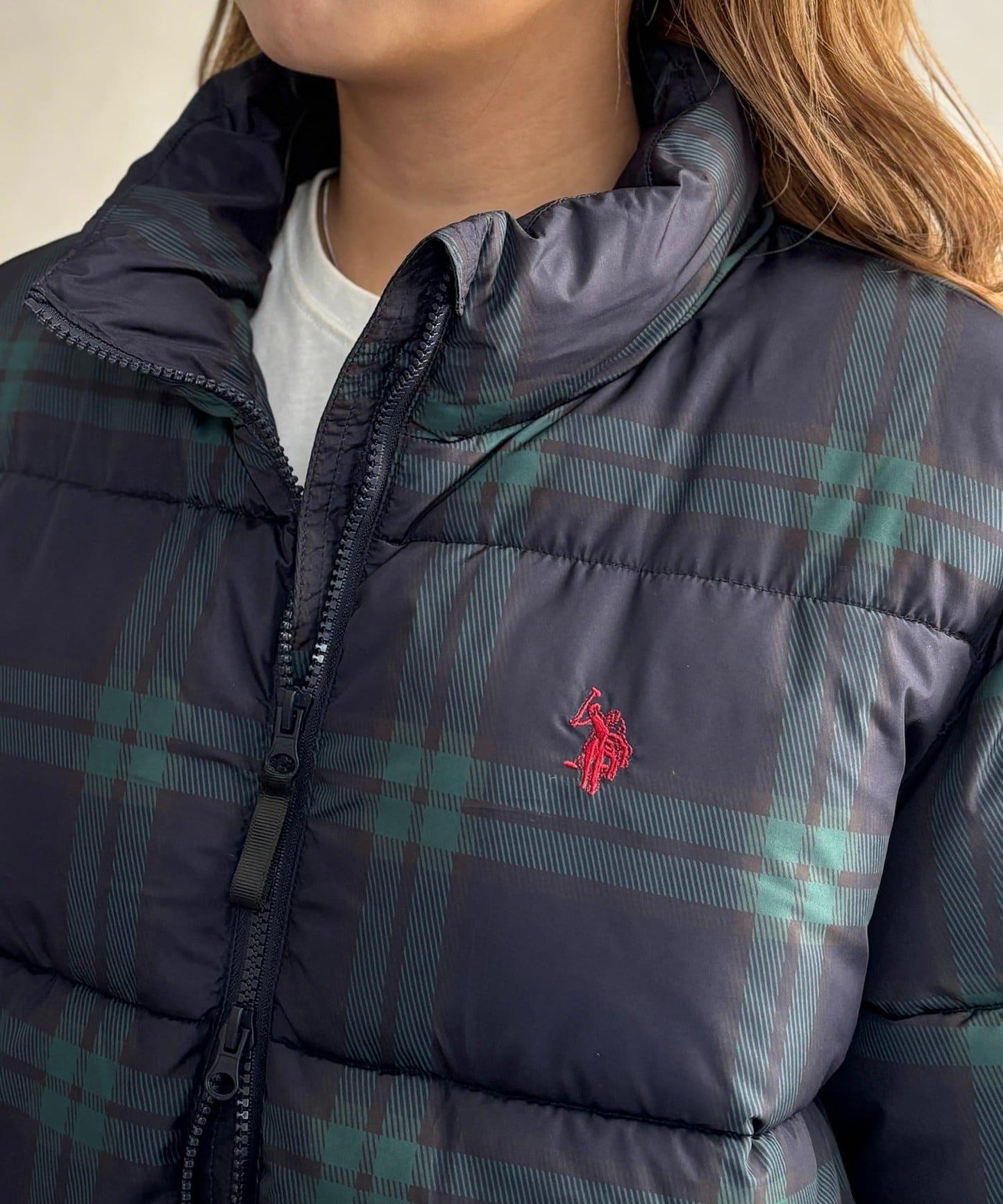 【U.S. POLO ASSN.】防潑水中棉夾克